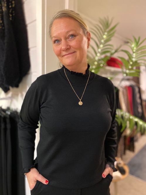 Hovedbilde Genser m/turtleneck, svart