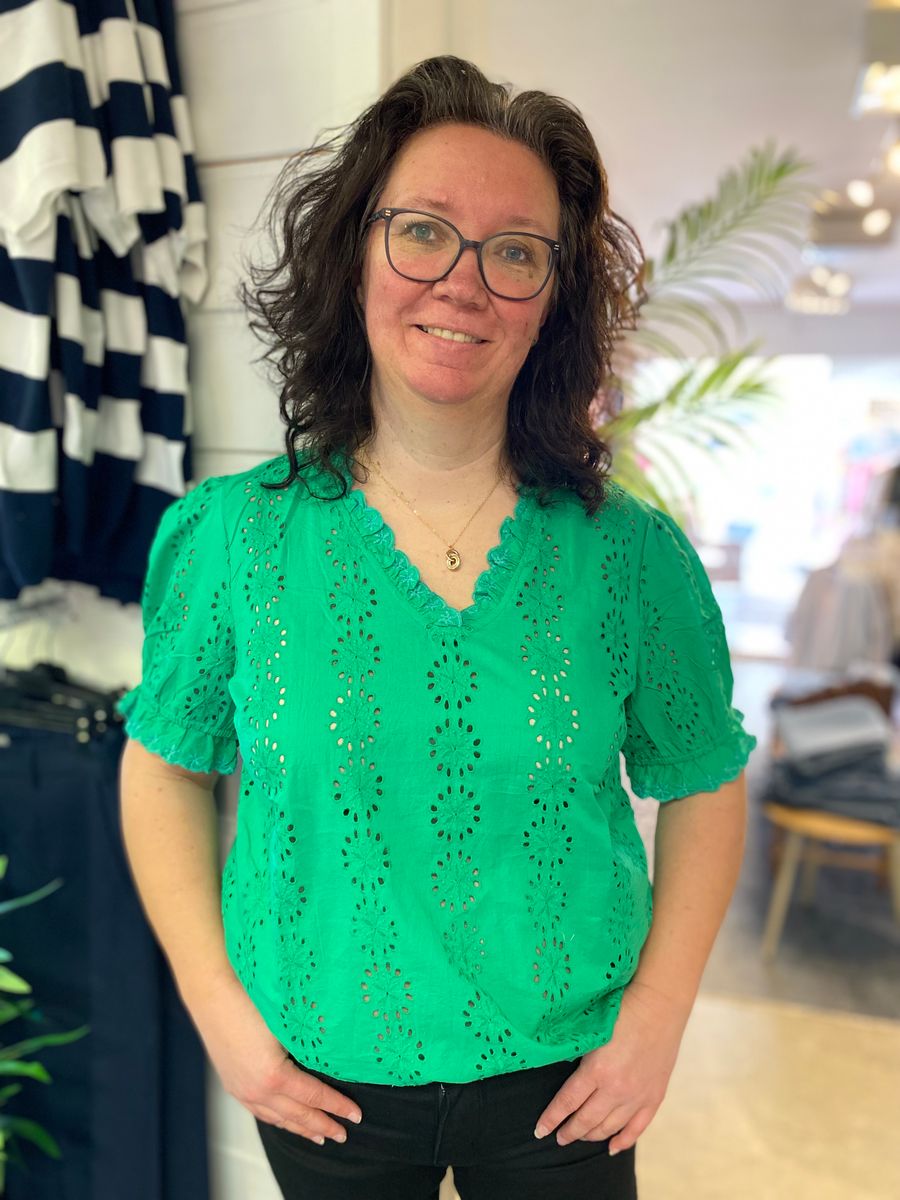 KA Dona bluse, Bright Green