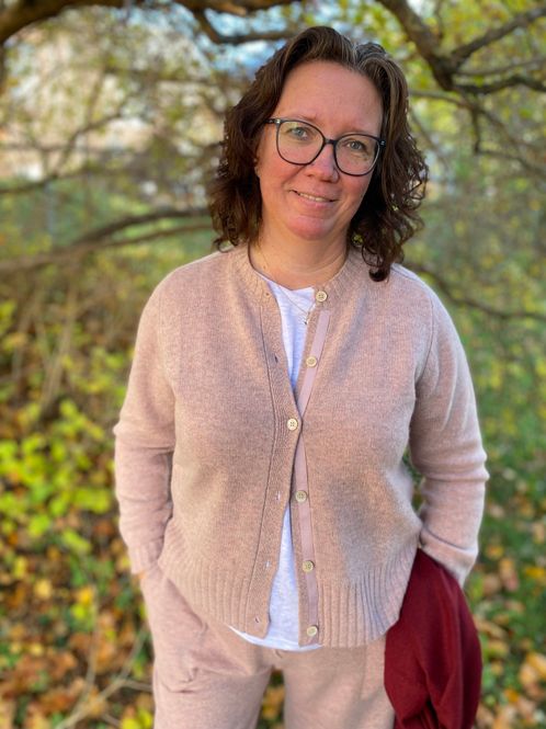 Hovedbilde Cara Wool Cardigan, Old rose