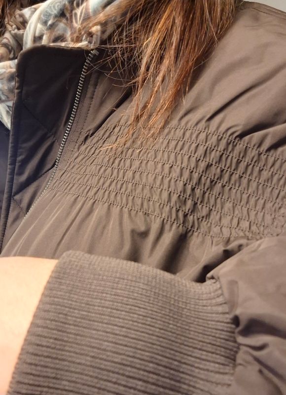 KAarlette bomber jacket coffee Bean/brun