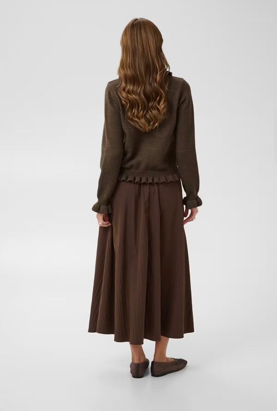 UminaSZ Cardigan - Chocolate Brown Melange