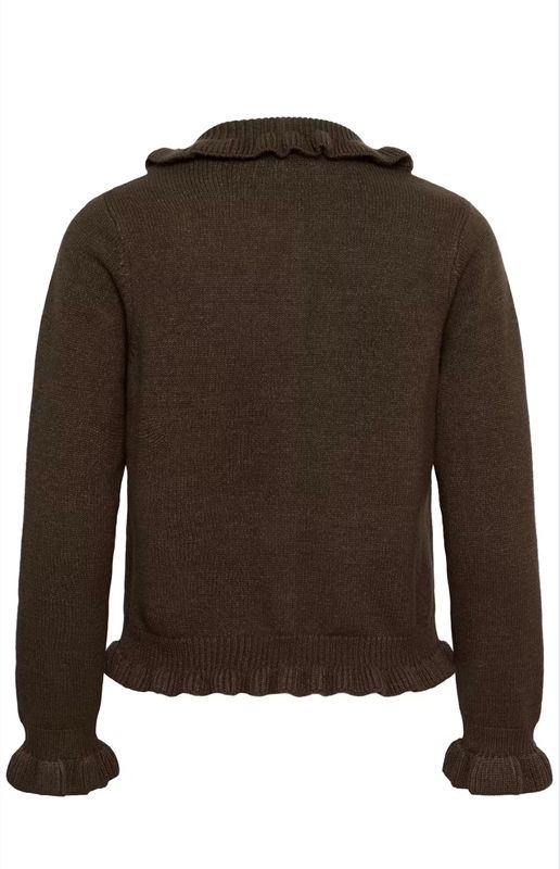UminaSZ Cardigan - Chocolate Brown Melange