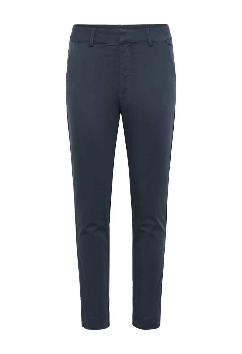 KA Lea 7/8 Chino Pant, Black Oyster