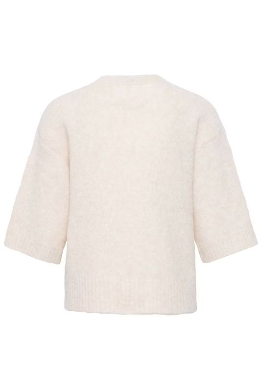 BY Nyla Pullover, offwhite/white