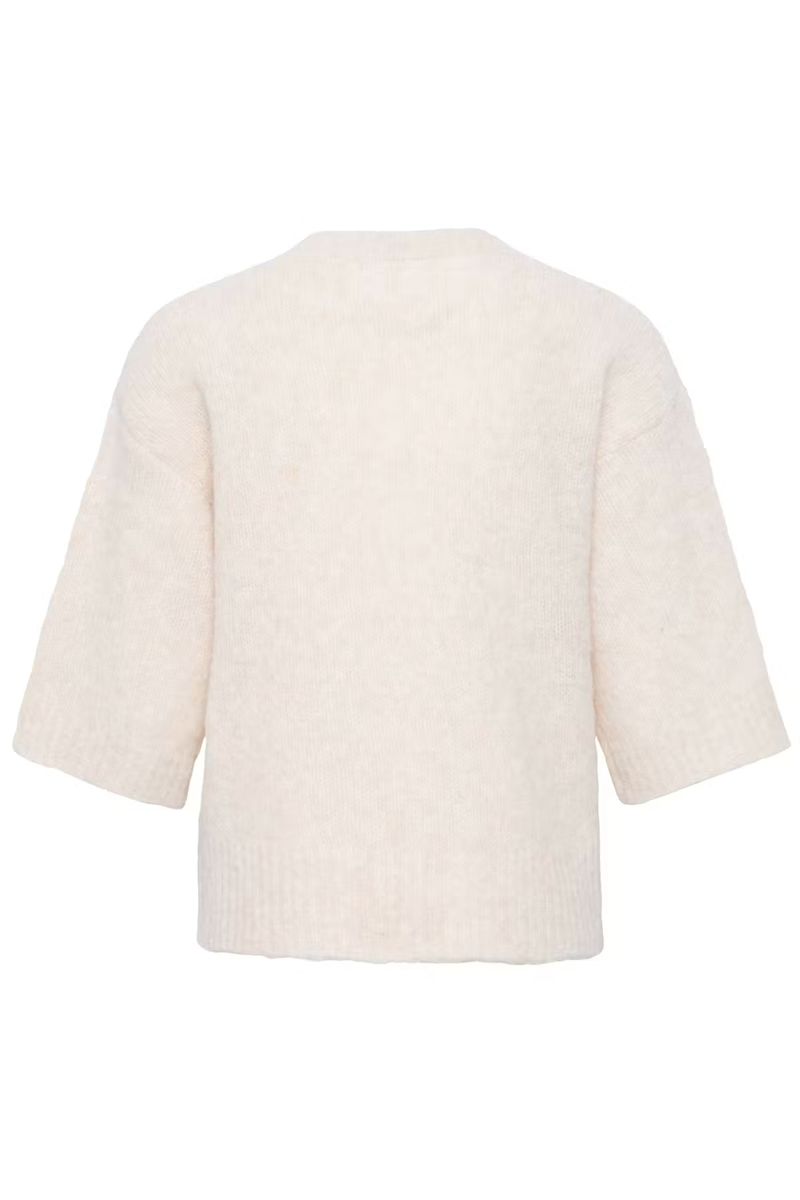 BY Nyla Pullover, offwhite/white