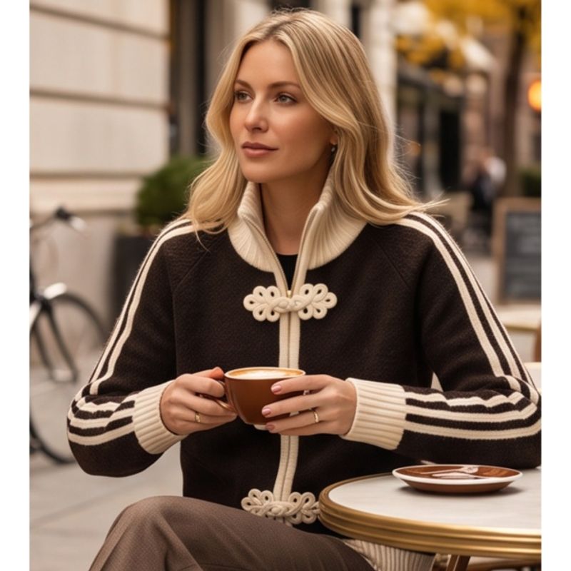 Dora Cardigan, Brun