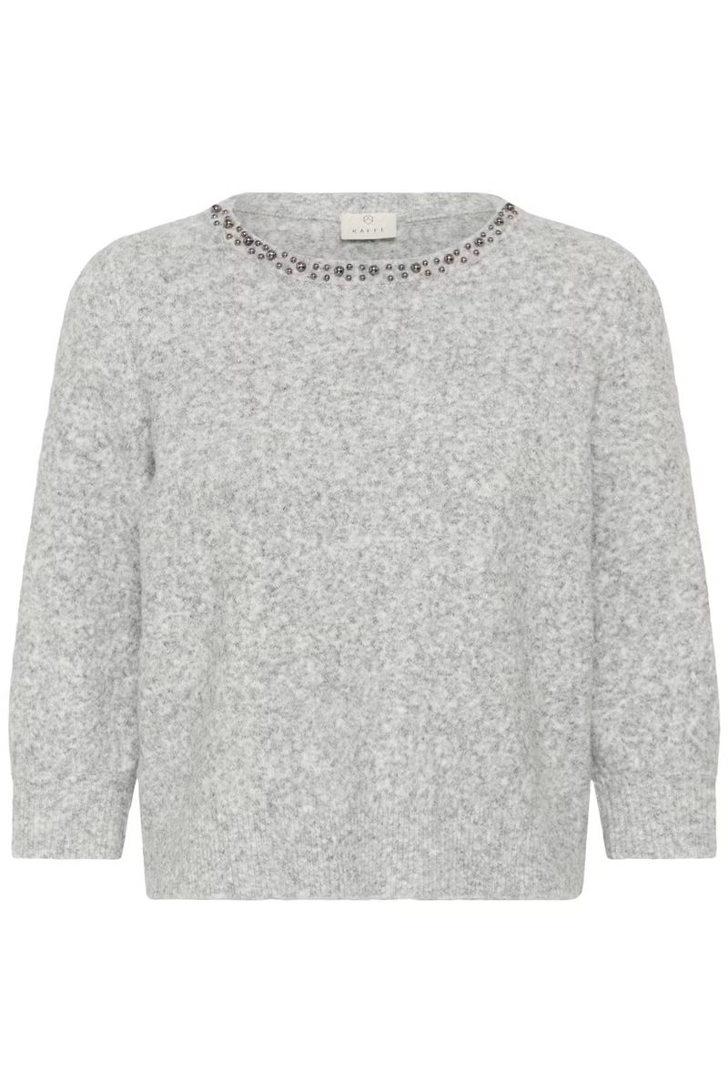 KA Selly Pullover, Grey melange