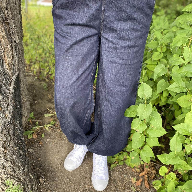 KA Molly Denim bukse, Raw Blue denim