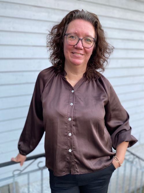 Hovedbilde Sateng bluse, brun