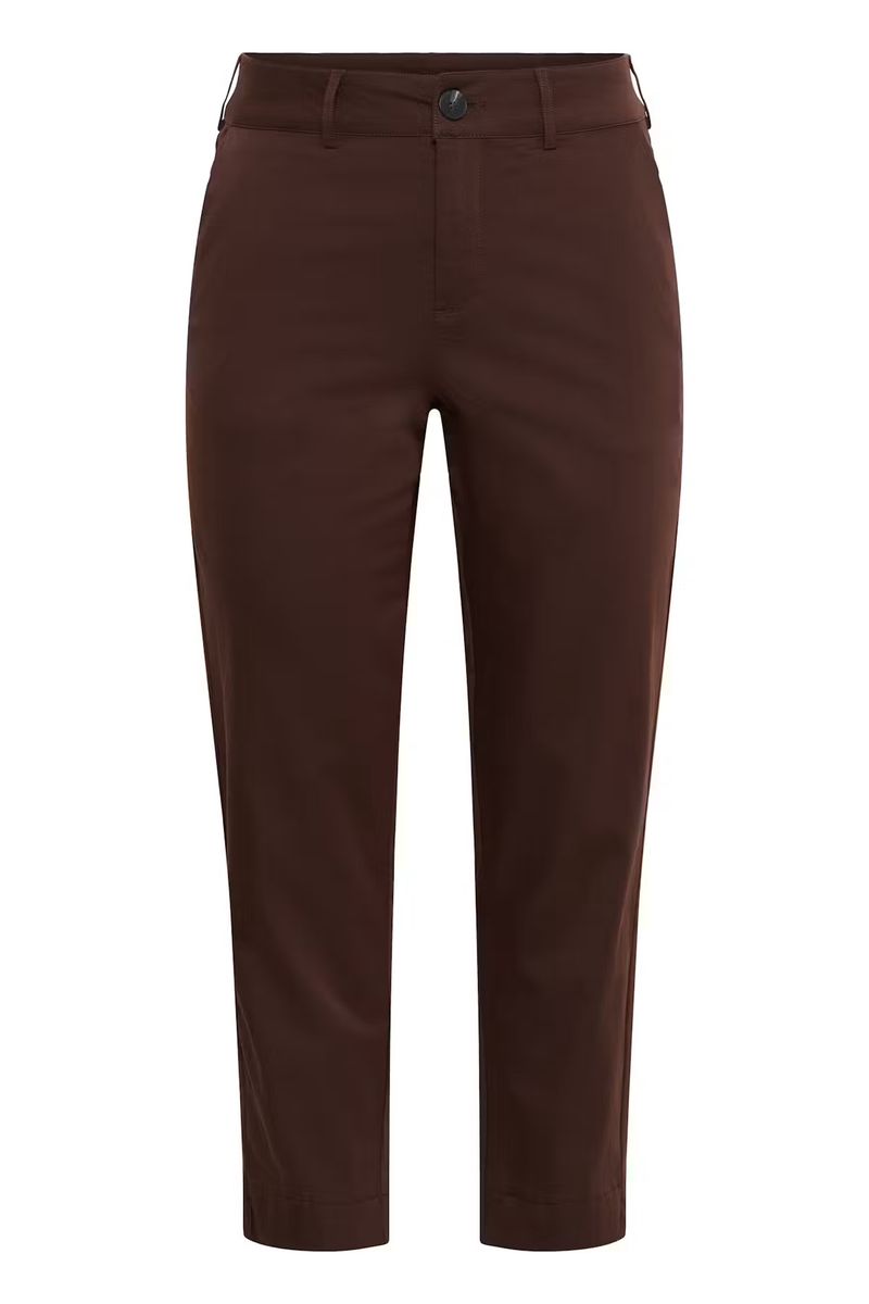 KC Leana Chinos 7/8 Pants, Coffee bean