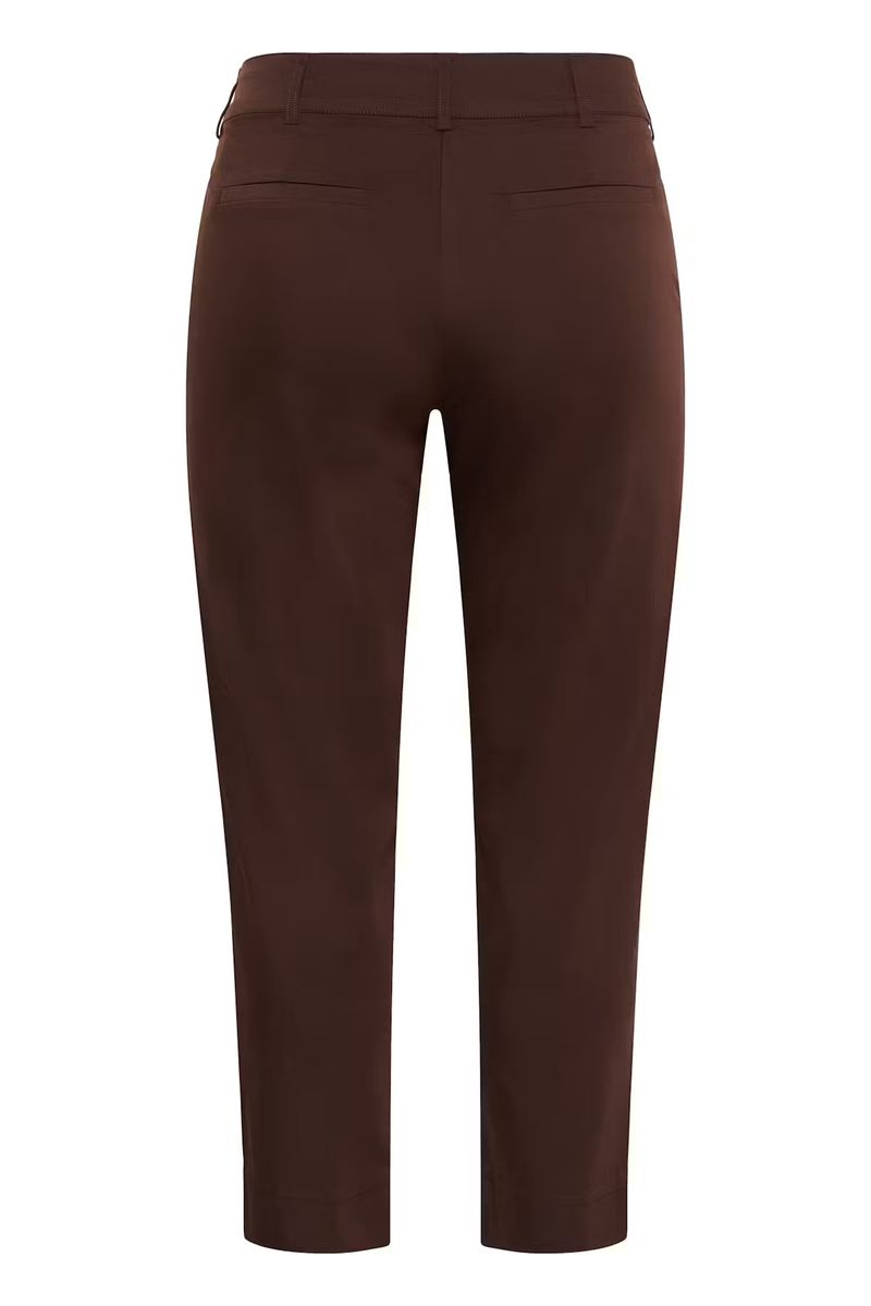 KC Leana Chinos 7/8 Pants, Coffee bean