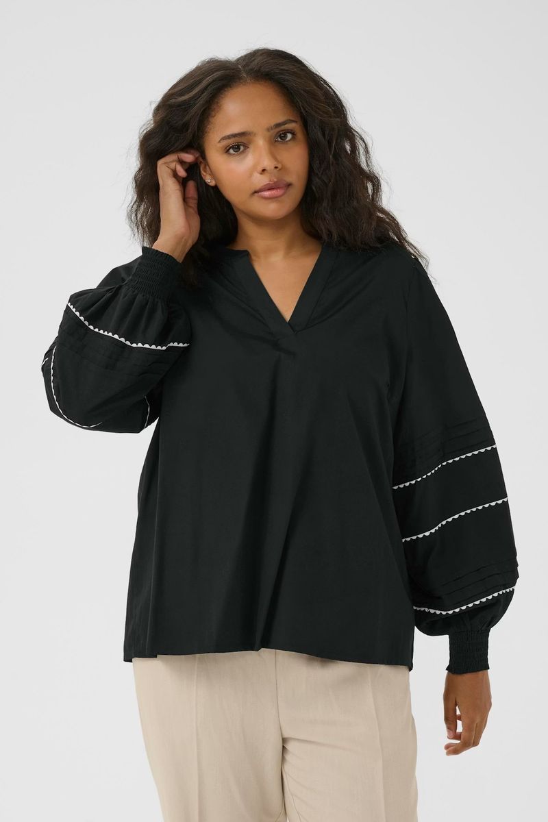 KC Ariel bluse, Black Deep