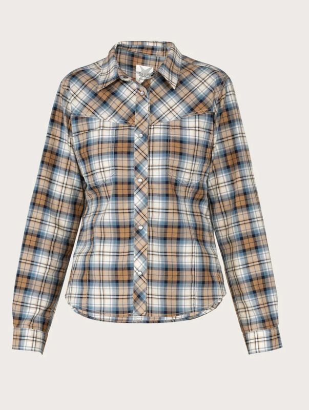 Monika Shirt, Walnut check