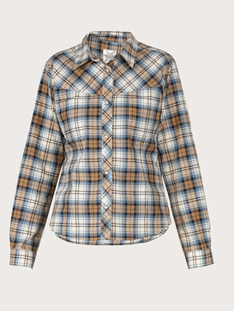 Monika Shirt, Walnut check