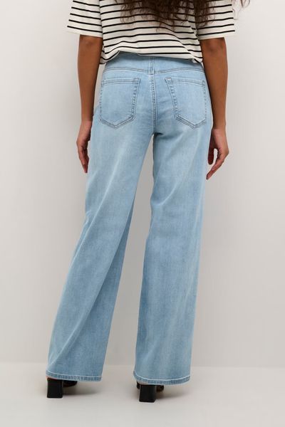 Hovedbilde KA Karla HW Wide jeans, light blue