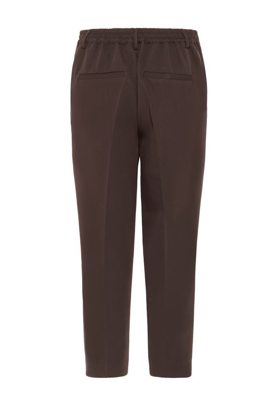KA Sakura HW Cropped Pants, Black coffee