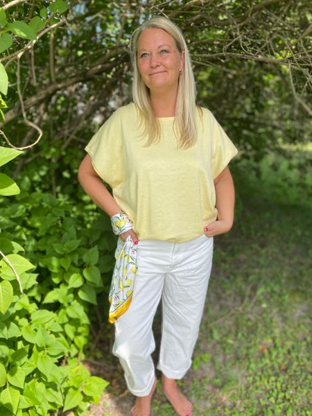 Hovedbilde BY Kacy Jeans, marshmallow