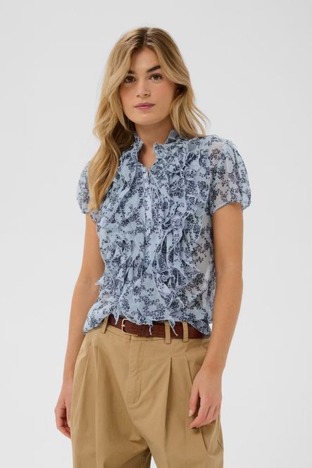 Hovedbilde Lilja SZ bluse, lys blå/marine