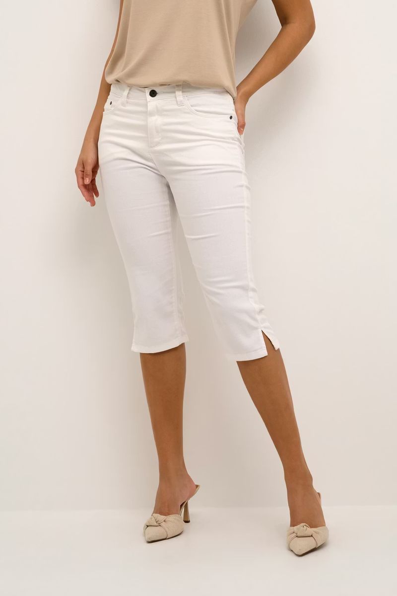 KA Zelina Capri bukse, Chalk/White