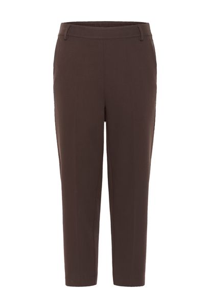 Hovedbilde KA Sakura HW Cropped Pants, Black coffee