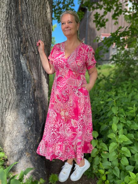 Hovedbilde Samara kjole, fuxia