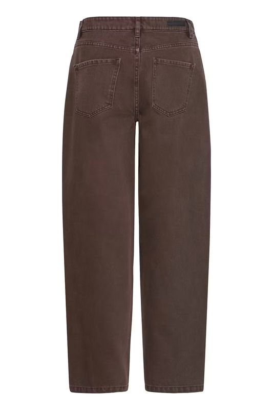 BY Kamari Barrel Jeans, Java/Chocolate brown