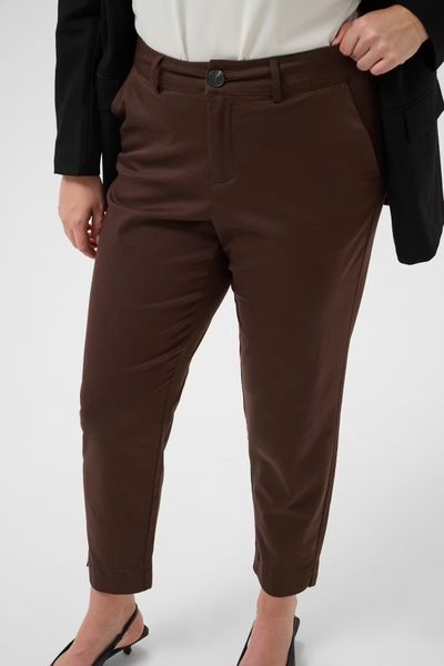 Hovedbilde KC Leana Chinos 7/8 Pants, Coffee bean